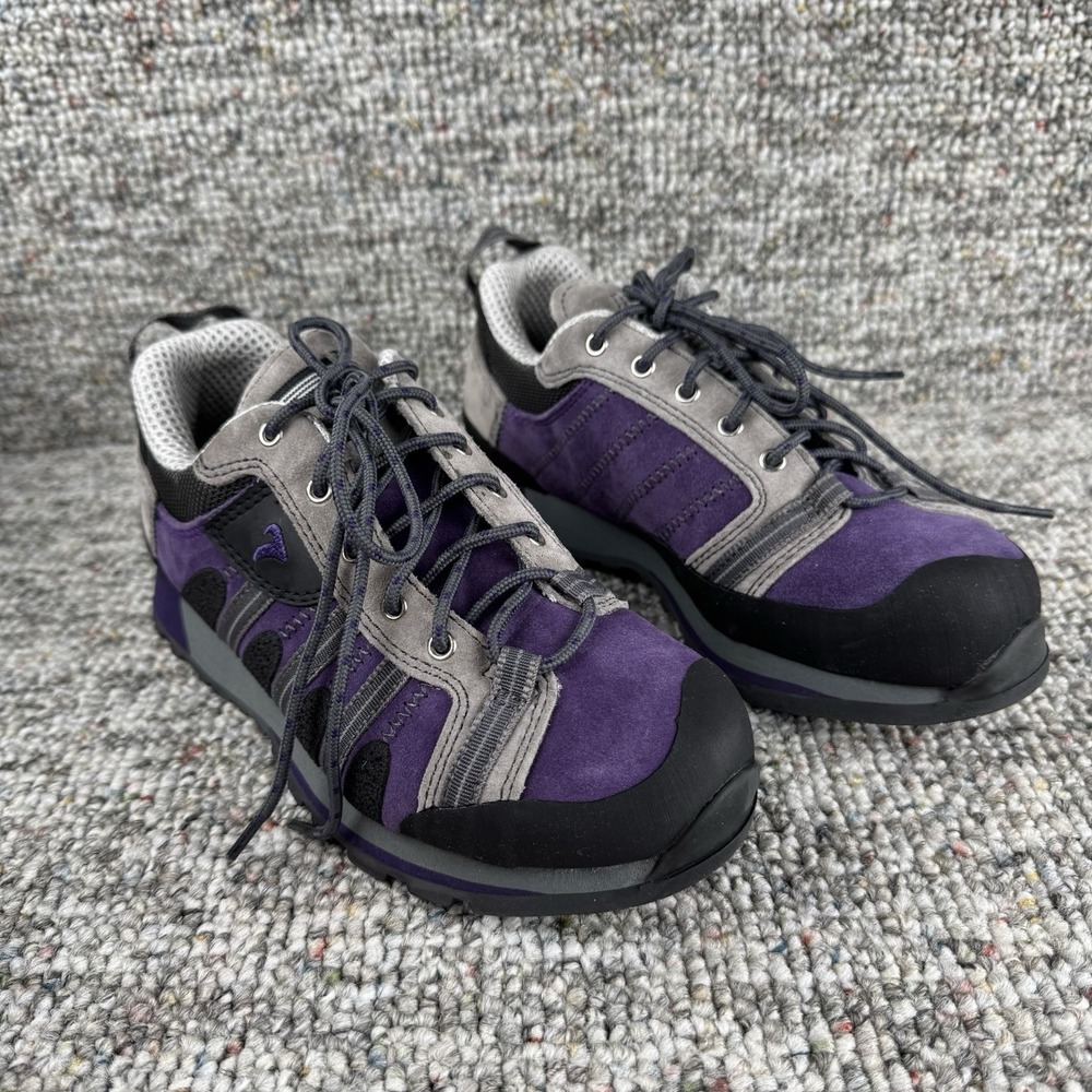 Boreal Aztec Shoes Mens 5.5 Approach Trainers Trail Hiking Vibram Soles Purple